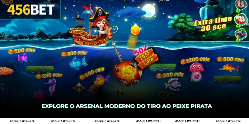Explore o arsenal moderno do tiro ao peixe pirata
